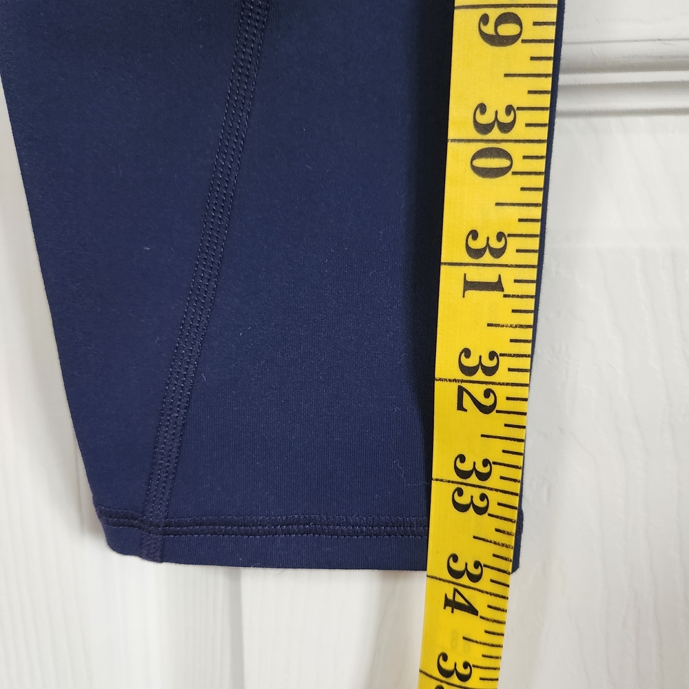 PureLuxe Fabletics Navy Leggings M - Picture 13 of 15